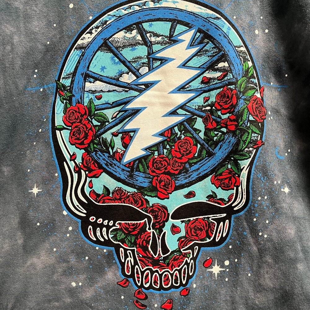 NEW Liquid Blue Grateful Dead Steelie Lightening Medium‎